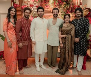 Wedding Celebrations Begin in Allu Family
