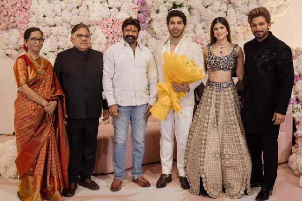 Tollywood attends Allu Sirish’s pre-wedding Bash