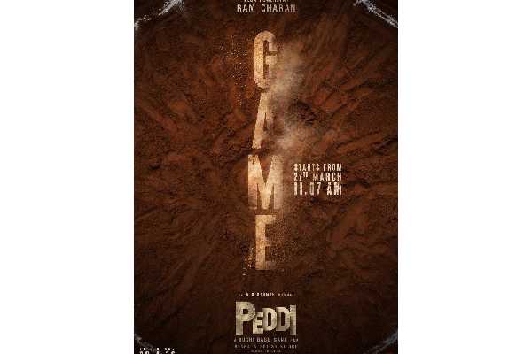 Peddi: Charan’s Power-Packed Birthday Blast