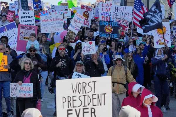 “No Kings” Protests Spread Across US and Europe Against Trump Policies