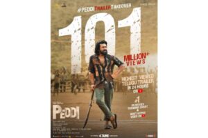 Charan’s Peddi Trailer Records Redefine Pan-India Hype
