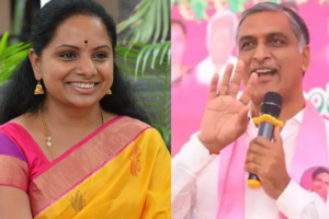 కవిత గెంటేశారు సరే  మరి  హరీష్‌కు మద్దతు ?