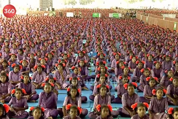 Yogandhra Celebratiosn at vizag