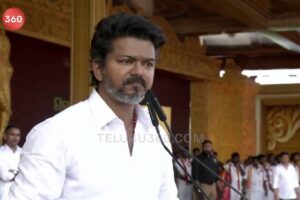 అందరికి ఓ ఇల్లు, ఇంటికో బైక్ నా లక్ష్యం :  టీవీకే విజయ్